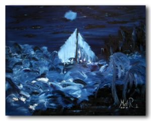 Huile sur toile